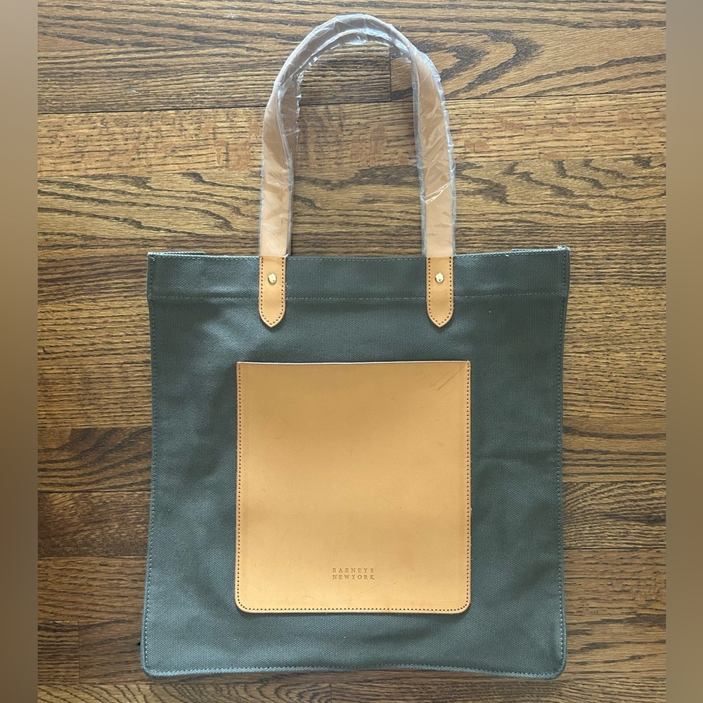Barneys New York Canvas Tote